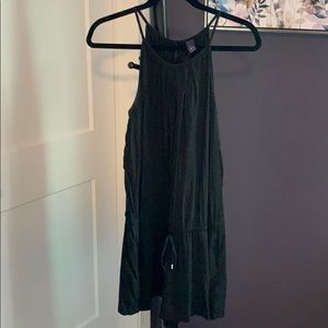 Gap Black Shorts Romper